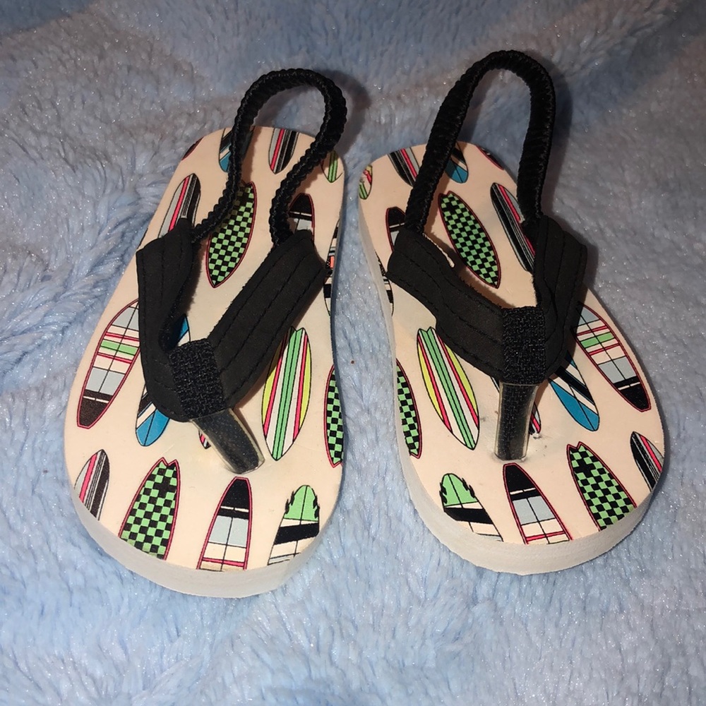 Carters beach flip flops